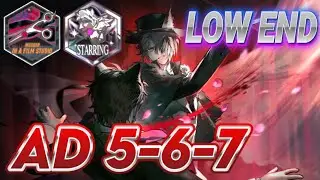 【Arknights CN】AD-5-6-7 TRIMMED MEDAL MISSION NO 6 STARS LOW END GUIDE LOW RARITY FREE TO PLAY SQUAD