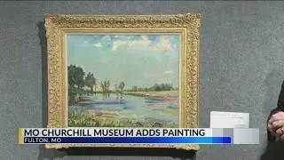 National Churchill Museum Added Another Original Churchill Painting