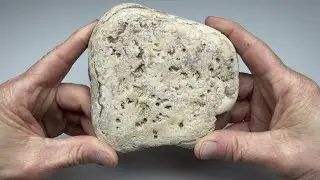 Slabbing a South Texas Banded “Bacon” Agate