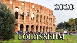 Colosseum Rome Italy Virtual Walking Tour Video 2020