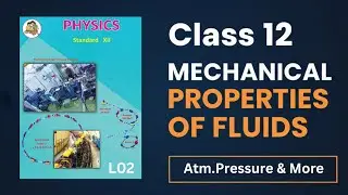 Class 12 HSC Physics | Fluids L02 | Atmospheric Pressure & Hydrostatic Paradox