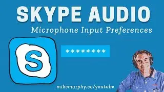 Skype Audio Tip: Microphone Input Preferences