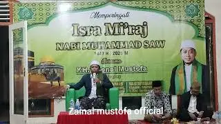 USTADZ ZAINAL MUSTHOFA PENGAJIAN ISRO'MI'ROJ MASJID BAITUSSALAM SRATEN CLURING BANYUWANGI