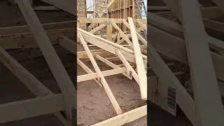 Watch as this @crawfordhomes_yqr build comes to life!  #gangnail  #build #construction  #shorts