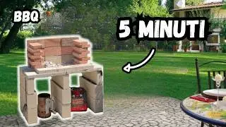 Come Costruire un Barbecue con Solo 30&euro; - Sfida di Risparmio!