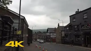 Chapel-en-le-Frith Walk: Town Centre【4K】