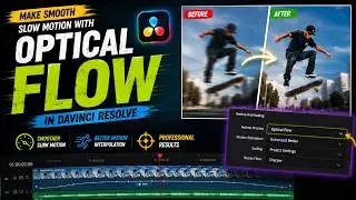 DaVinci Resolve Optical Flow Explained in Under 60 Seconds! ⚡