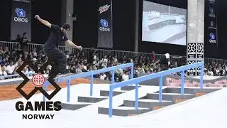 Kelvin Hoefler wins Men&rsquo;s Skateboard Street gold | X Games Norway 2018