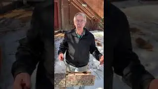 video #37:  Collecting Bark for the Roof