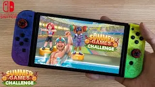 Summer Games Challenge on Nintendo Switch Gameplay | Nintendo Switch Oled Gameplay
