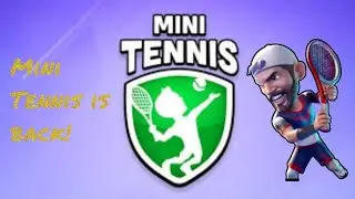 Playing Mini Tennis again!!