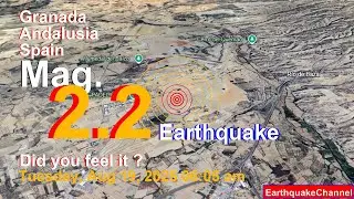 5 km Northeast of Baza, Granada, Andalusia, Spain Earthquake today now