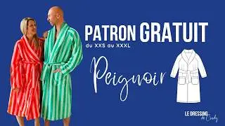 PATRON PEIGNOIR GRATUIT TUTO COUTURE DEBUTANT LE DRESSING DE CINDY