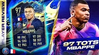 ABSOLUTE GLITCH!🤯 97 TEAM OF THE SEASON MBAPP&Eacute; REVIEW! FIFA 21 Ultimate Team