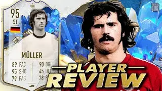 95 TOTY ICON MULLER PLAYER REVIEW! MULLER - META - FIFA 23 ULTIMATE TEAM