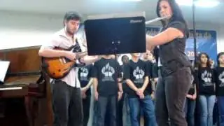 Tico-Tico no Fub&aacute;: Silvana Poll (flute), Marcos Goldberg (guitar)