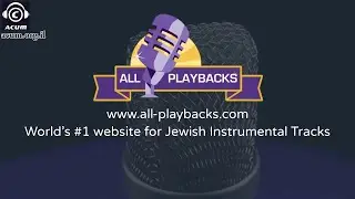 Kivinu &ndash; Mordechai Shapiro - Playback - Instrumental Track-produced by www.all-playbacks.co.il