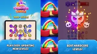 Twisted Tangle (by Rollic) -  Gameplay Walkthrough (iOS, Android)