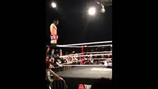 ICW: Paul London Flying tea-bagging Kid Fite