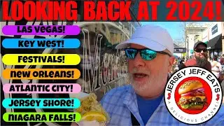 🍔 Atlantic City, Las Vegas, Key West, New Orleans, Niagara Falls, Jersey Shore & Fairs! 2024 Review!