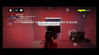 The real reason I spared his life was because he was a pretty bad player.#roblox #แมพเขตความรุนแรง
