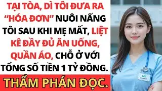 Dì Tôi Đòi Tôi Nợ 1 Tỷ Đồng Vì “Nuôi Nấng Tôi” – Phán Quyết Của Thẩm Phán Khiến Bà Câm Lặng…