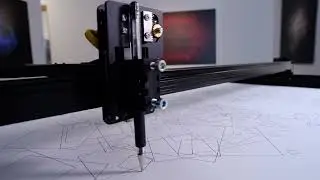 Geometric Precision | Generative Art with UUNA TEK 3.0 A1 Silent Plotter