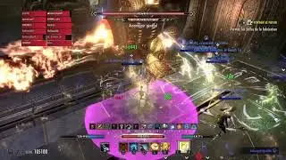 Eso Vhof hm 132k Healer POV First full run (Wolfhunter-La loi du talion)