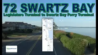 72 Swartz Bay - BC Transit 2020 Alexander Dennis Enviro500 9535 (Legislature Terminal to Swartz Bay)