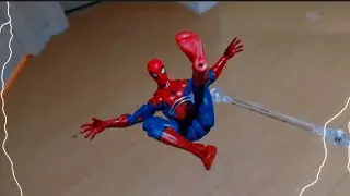 Spider-man vs Electro stop motion transition#stopmotion#editing#spiderman 