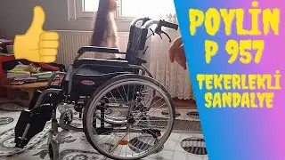 POYLİN - P957 MANUEL TEKERLEKLİ SANDALYE