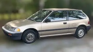 $700 EF CIVIC HATCHBACK that I BOUGHT from the AUCTION!