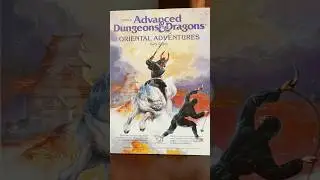 Shelf Tour 9:  AD&D 1E Oriental Adventures by David &ldquo;Zeb&rdquo; Cook