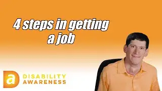 4 steps for getting a job for a person with a disability