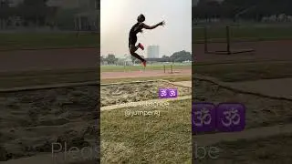 7 meters long jump from 10 strides 🔥 #shorts #jumperaj #viral #ytshorts
