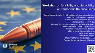 Workshop on  feasibility and desirability of a European Defense Union