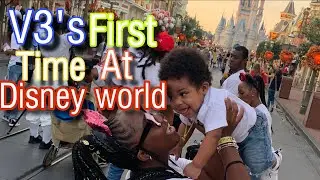 V3&rsquo;s first time at Disney world| MICKEYS NOT SCARY HALLOWEEN PARTY!