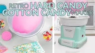 PCM805AQ | Retro Hard & Sugar Free Cotton Candy Maker