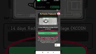 XPLUS Coin New Update: How to Claim and Activate Your XPLUS Passcard 💥XPLUS Mining 💥XPLUS Withdrawal