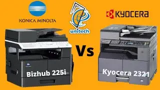 Comparison between Konica Minolta 225i Vs Kyocera 2321#konicaminolta #kyocera #xeroxmachines #copier