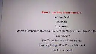 Learn medical Billing And Start To Earn 1lakh From Home
