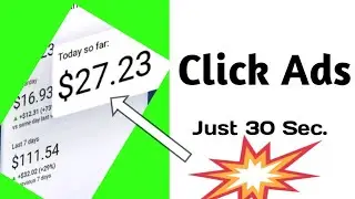Best Work From Jobs || Earn 27$ Just 30Sec || Make Money Online