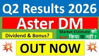Aster DM Q2 results 2026 | Aster DM results today | Aster DM Share News | Aster DM Share latest news