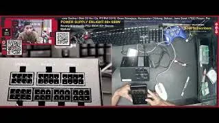Review & Unboxing PSU 650W 80+ Bronze Full Modular ENLIGHT Black Silver