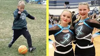 STATE CHEER COMPETITION and HE SCORED 10 SOCCER GOALS!