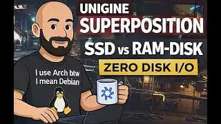 Unigine Superposition &ndash; NVMe vs DDR4 RAM (Zero Disk I/O)