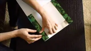 Belinda's Tutorials: Cover a book with paper