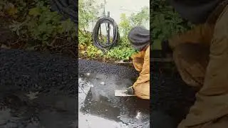 #asphalt #construction #work #dailyvlog #curb#
