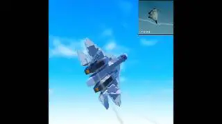 Su-57 vs F-14A but Roblox Plane Crazy Version | Roblox Plane Crazy #roblox #edit #animation #meme