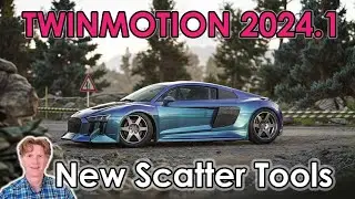 Discover the amazing new scatter tools in Twinmotion 2024.1